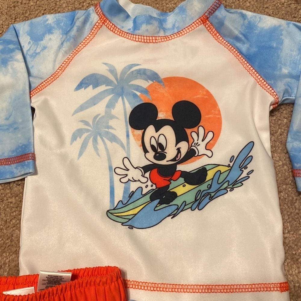 Disney Swim set-3/6m - Picture 2 of 5